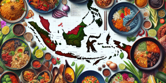 Keunikan dan Kelezatan Makanan Favorit Indonesia di Setiap Daerah